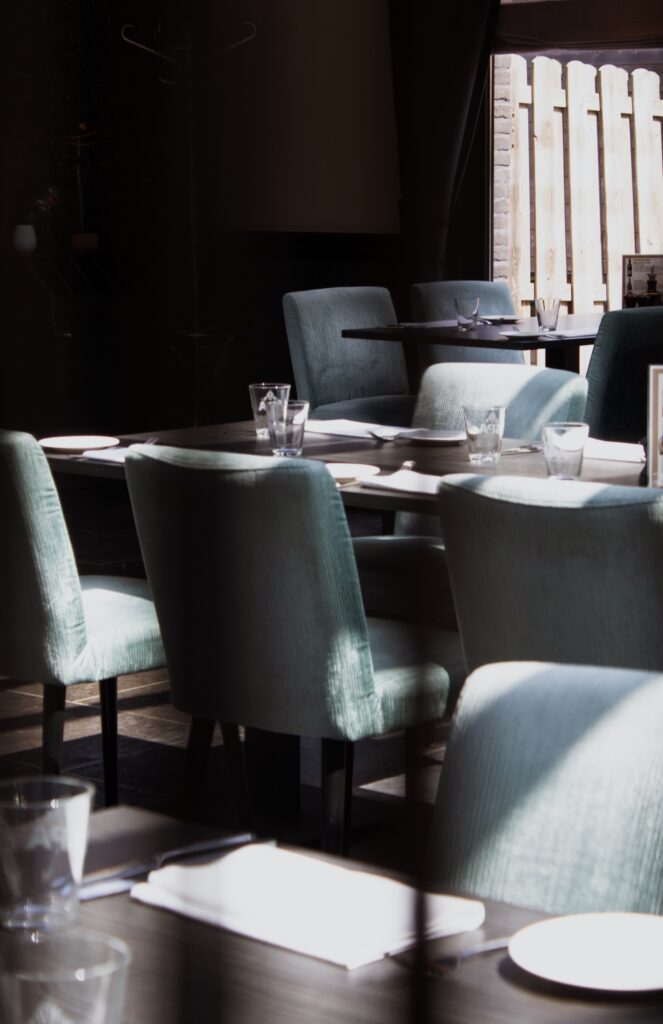 stijlvol interieur restaurant Ekeren